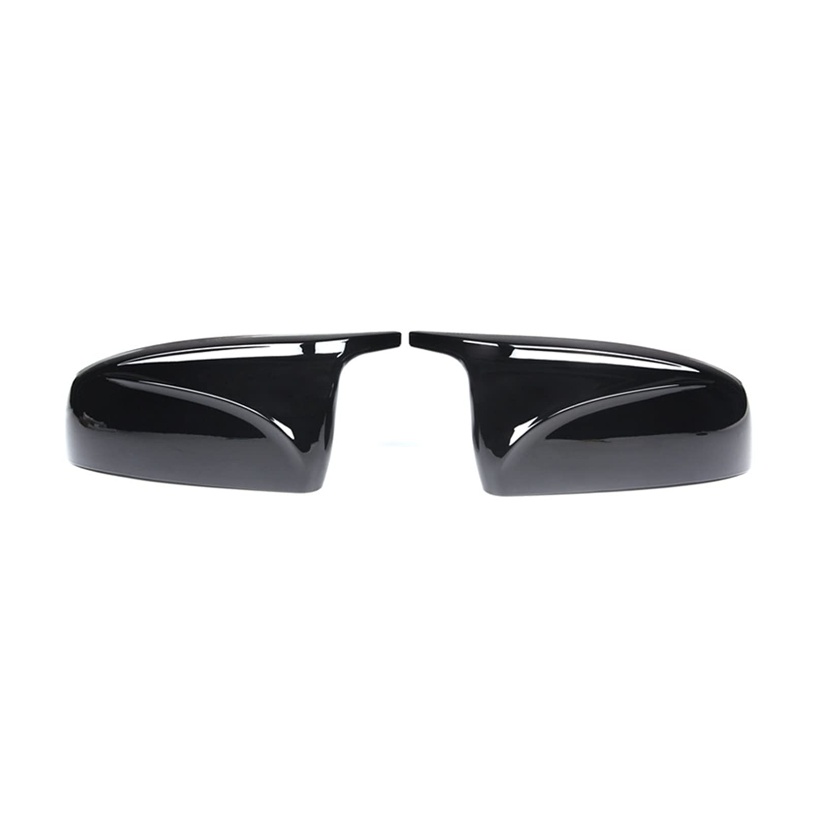 Spiegelabdeckungen Carbon Fiber Mirror Caps Ersatz Für X5 X6 E70 E71 2007-2013 Rückspiegelabdeckung(X5 E70 Glossy black) von PTHEN