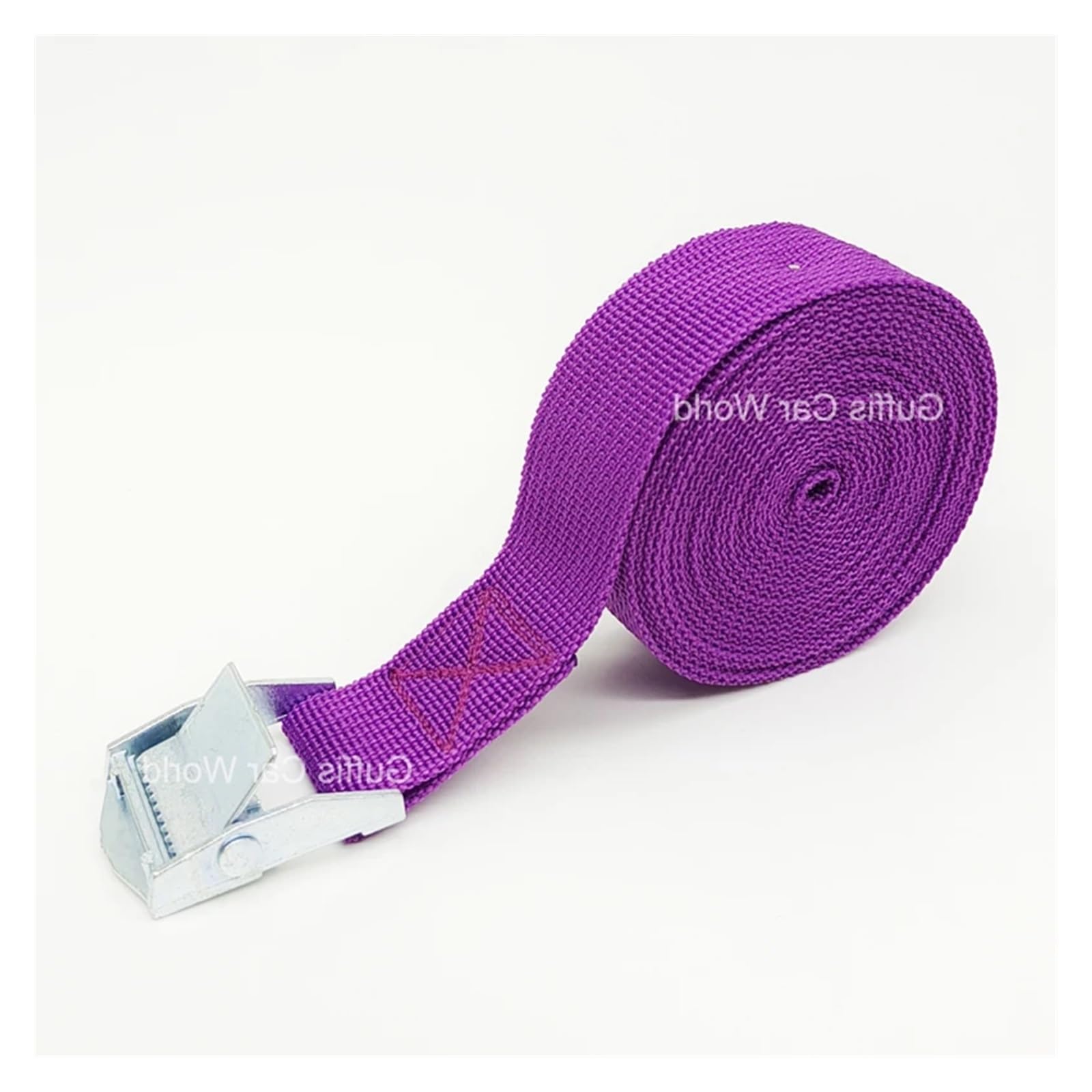 1 Meter Schnallen-Zurrgurt Ladungsgurte for Auto, Motorrad, Fahrrad mit Metallschnalle, Abschleppseil, starker Ratschengurt for Gepäcktasche(1x Purple) von PTISXV