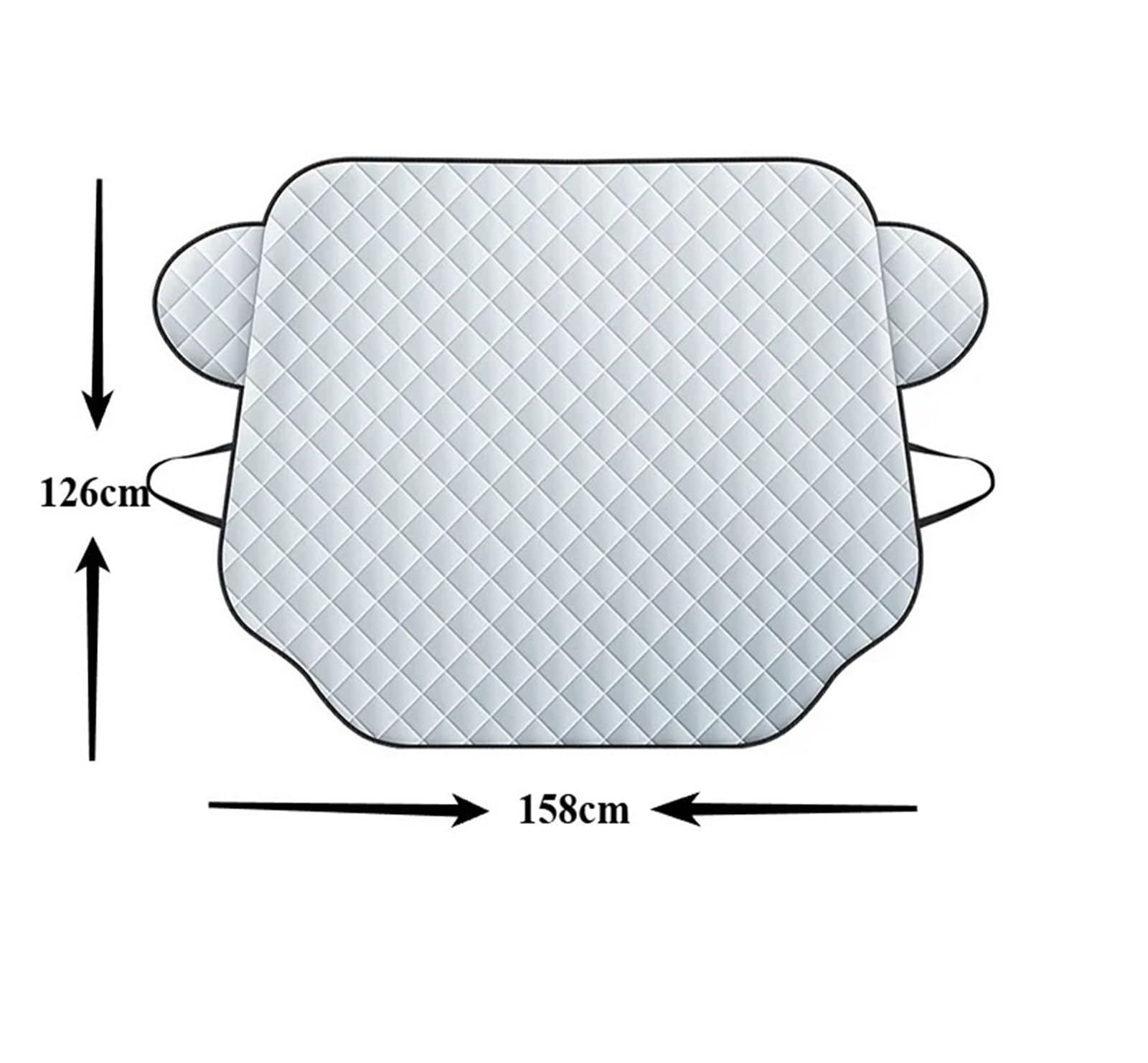 Auto Front Windschutzscheibe Schnee Sonnenschutz Abdeckung Sonnenschirm Schnee EIS Shiled wasserdichte Schutz Abdeckung(158 126) von PTISXV