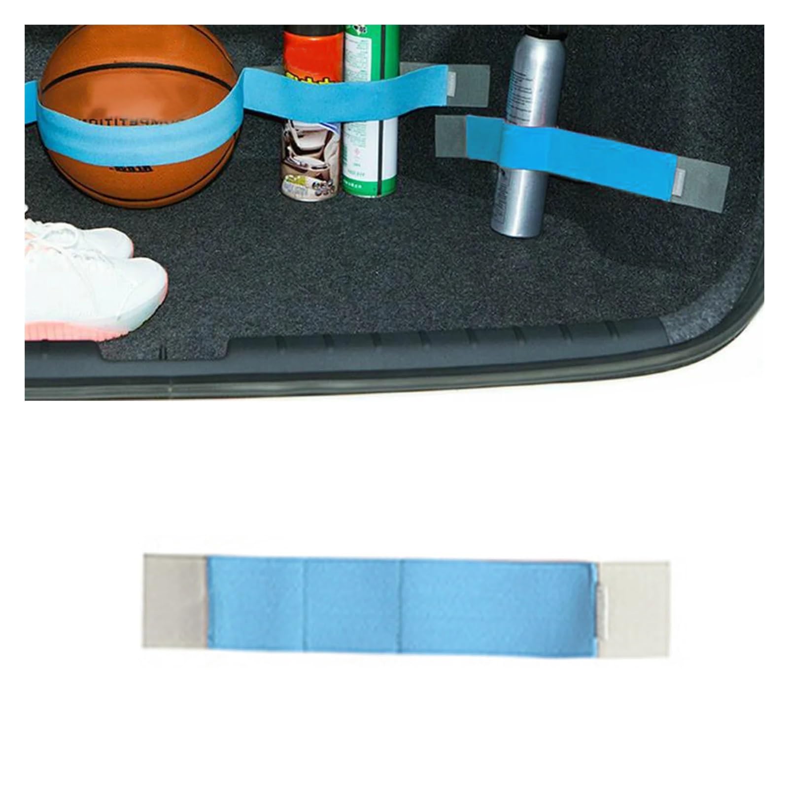 Auto Kofferraum Verstauen Organizer Gurt Feste Elastische Bandage Magisches Aufkleberband Innenausstattung Spanngurte 20/40/60/80cm(5x20cm) von PTISXV