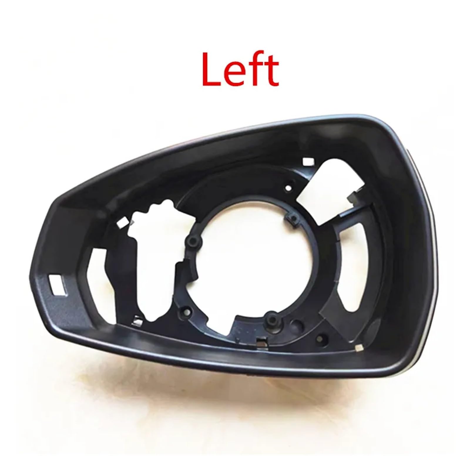 S3 RS3 Car Side Rearview Mirror Housing Frame Glossy Glass Surround Rearview Mirror Frame Bracket Decoration Car Parts Accessories(Left) von PTISXV