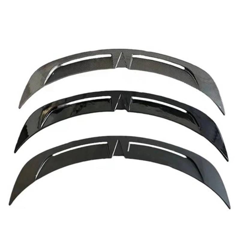 Auto Heckspoiler Für Tesla Für Model Für Y Heckklappenspoilerflügel Echt Glänzend Schwarz Auto Heckklappenklappe Zierleiste Kofferraumdeckel Splitter Lip Body Kit Auto Spoiler Spoiler(Glossy Black) von PTLYE