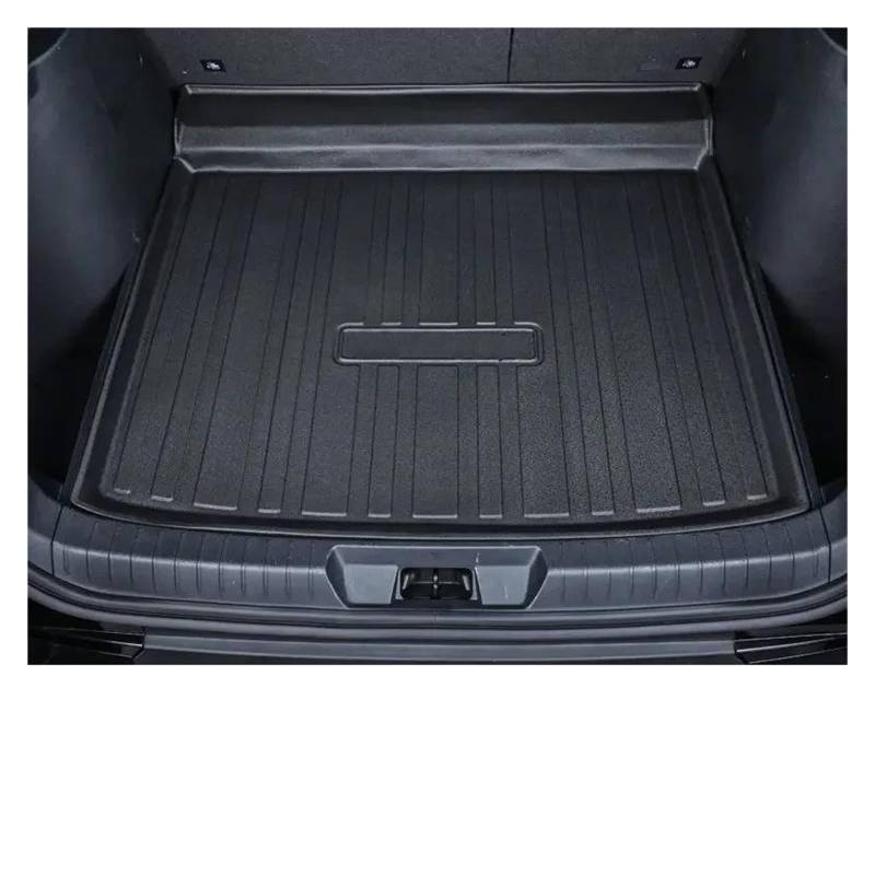 Auto Kofferraummatte Für BYD Für Song Für Plus Für EV 2021-2023 Boot Liner Fach Auto Hinten Trunk Cargo Matte Blatt Teppich Schlamm Schutz Wasserdicht Kofferraum Teppich(Lower Levels) von PTLYE