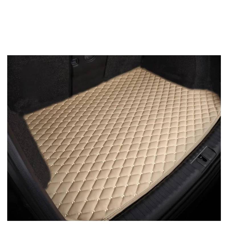 Auto Kofferraummatte Für Benz Für G Für Klasse Für W463 2010-2018 Kofferraum Matte Auto Zubehör Auto Innen Dekoration Kofferraum Teppich(Beige) von PTLYE