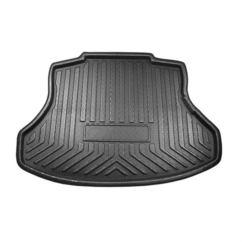 Auto Kofferraummatte Für Civic 2012 2013 2014 2015 Auto Fußmatten Hinten Trunk Boot Matte Wasserdicht Teppich Anti Schlamm Tablett Cargo Liner Kofferraum Teppich von PTLYE