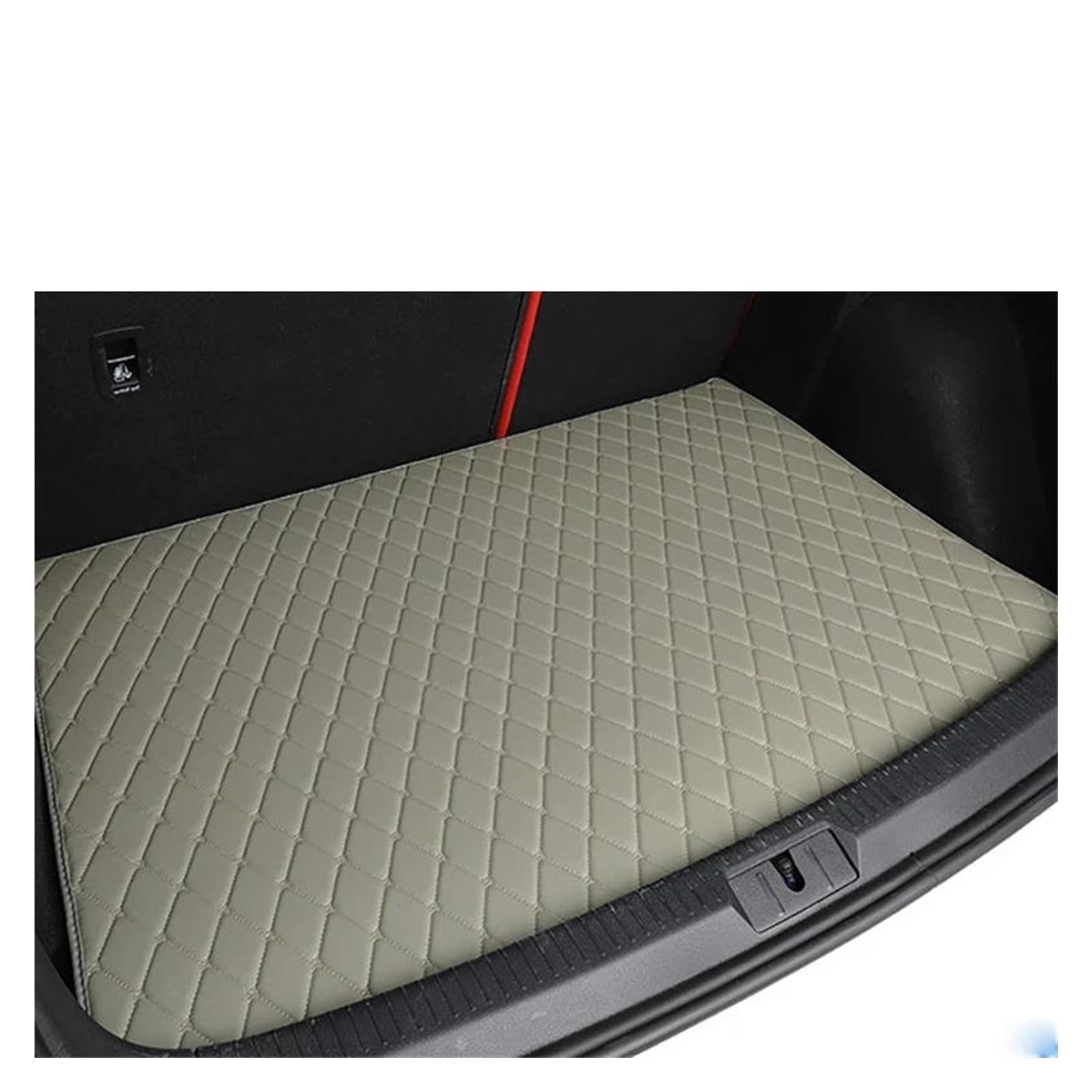 Auto Kofferraummatte Für VW Für Scirocco 2009 2010 2011 2012 2013 2014-2017 Kofferraum Matte Cargo Liner Teppich Innen Teile Zubehör Abdeckung Kofferraum Teppich(Gray) von PTLYE