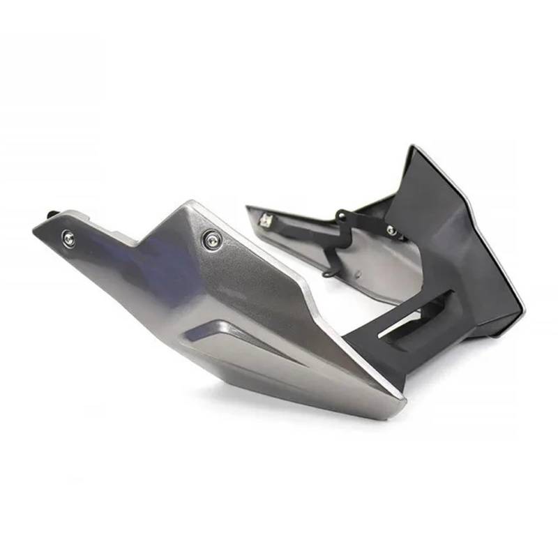 Engine Protection Plate Für F900R Für F900XR 2020 2021 Unteren Motor Chassis Schutz Skid Platte Spoiler Bauch Pan Protector Skid Plate(Grey) von PTLYE