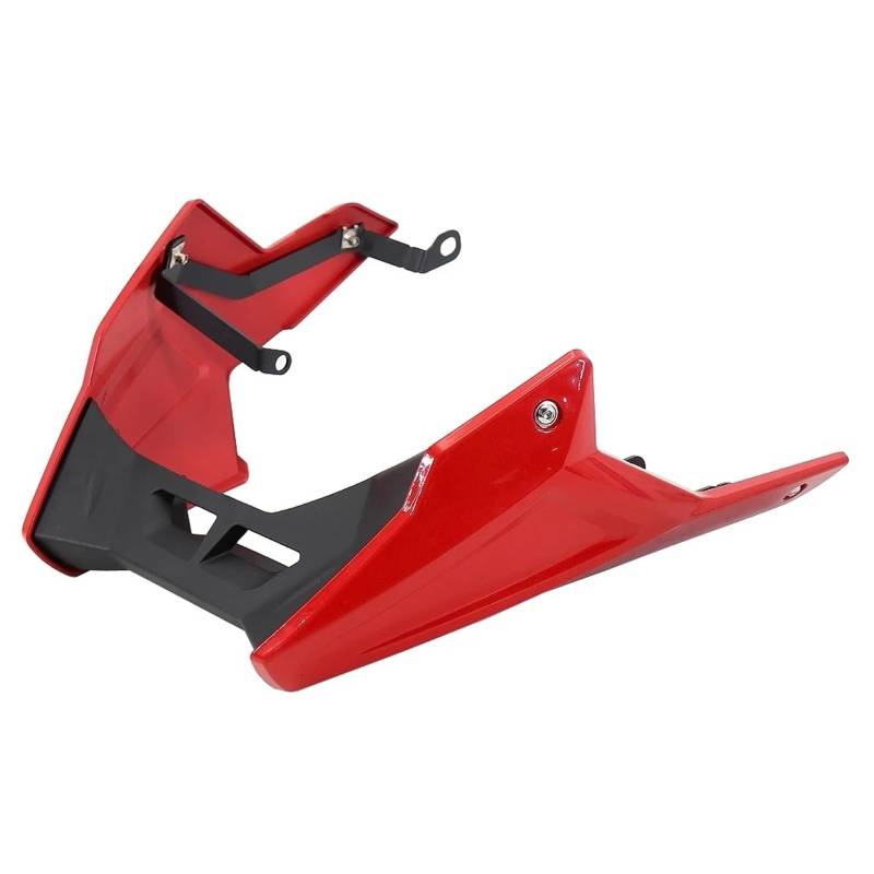 Engine Protection Plate Für F900R Für F900XR 2020 2021 Unteren Motor Chassis Schutz Skid Platte Spoiler Bauch Pan Protector Skid Plate(Red) von PTLYE