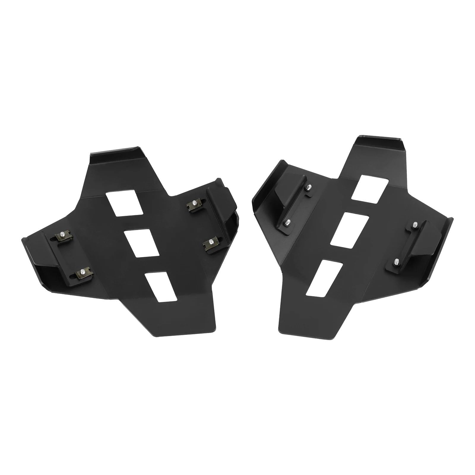 Engine Protection Plate Für R1200GS Für ADV Für 1250GS Für R1250GS Für Abenteuer Motor Zylinderkopf Ventil Wachen Crash Bar Schutz Abdeckung Skid Plate(Black) von PTLYE