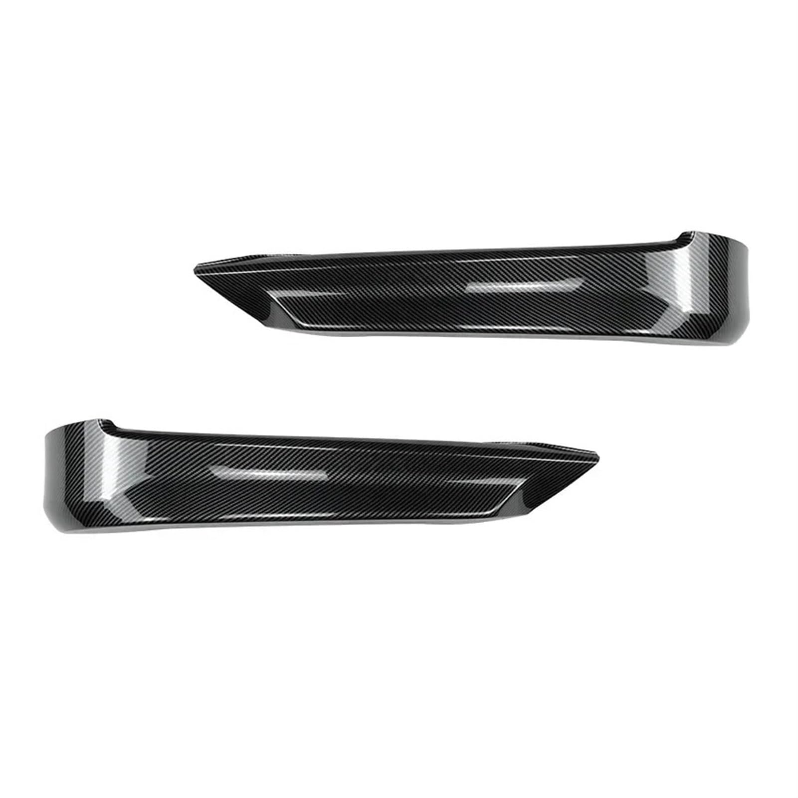 Frontspoilerlippe Spoiler Für 3er E90 E91 320i 325i 2005–2008 Stoßstangen Diffusor Spoiler Schutzfolie Body Kits Frontstoßstangen Lippensplitter Auto Frontlippe Frontspoiler(Carbon Look Splitter) von PTLYE