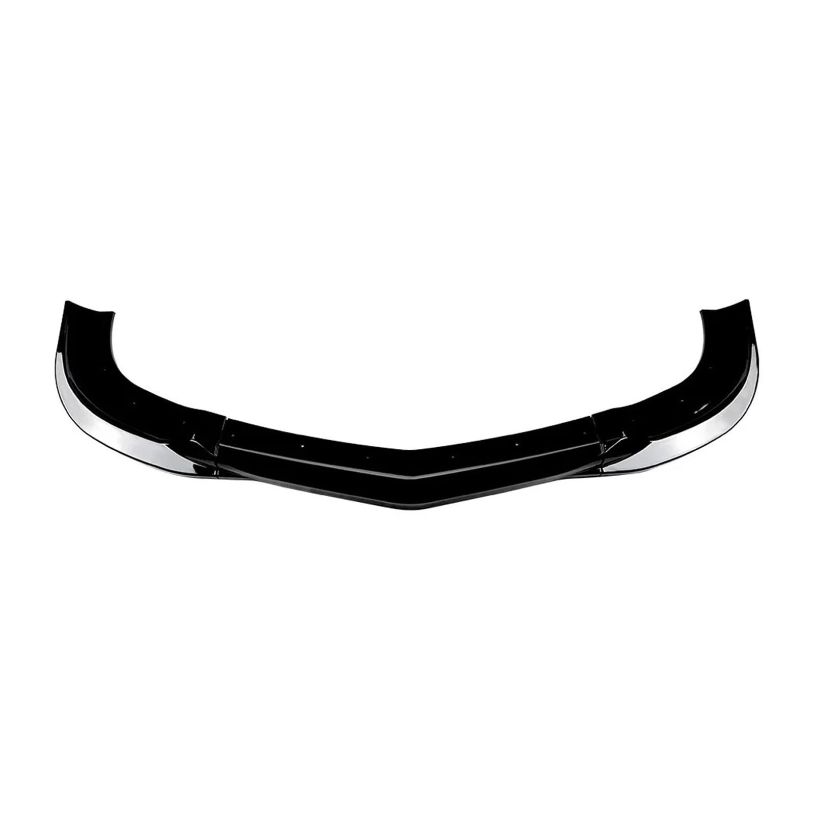 Frontspoilerlippe Spoiler Für Benz C Für Klasse W204 S204 C63 Für AMG 2007 2008 2009 2010 Auto Frontschürze Lip Splitter Diffusor Körper Kit Spoiler Schutz ﻿ Auto Frontlippe Frontspoiler(Gloss Black) von PTLYE