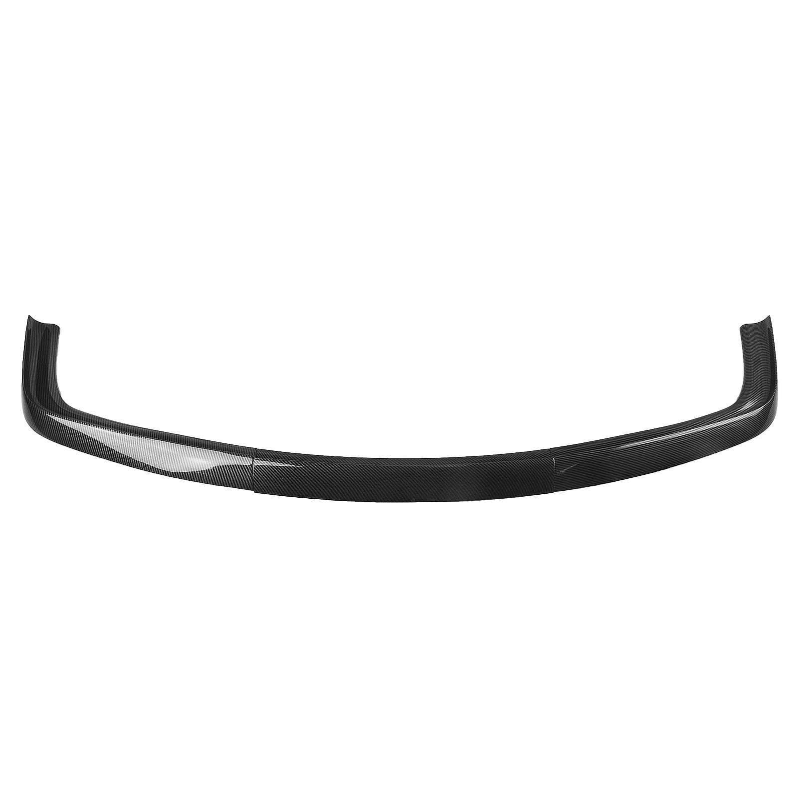 Frontspoilerlippe Spoiler Für E36 Für M3 1992-1998 Auto Frontschürze Spoiler Lip Untere Schutz Platte Splitter Auto Zubehör Auto Frontlippe Frontspoiler(Carbon Fiber Look) von PTLYE