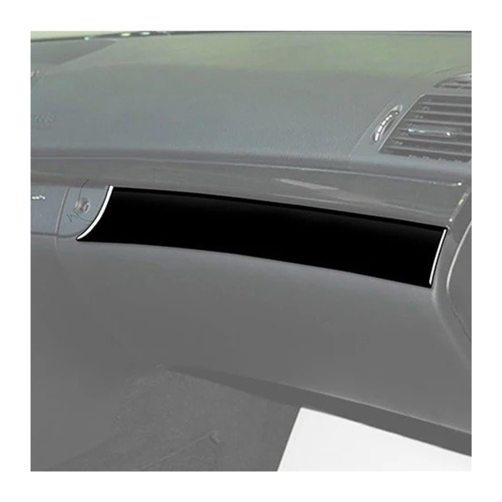 Für Benz Für E-Klasse W211 2003-2009 Klavier Schwarz Zentrale Steuerung Klimaanlage Outlet Scheinwerfer Schalter Panel Trim Aufkleber Auto Zentrale Abdeckung Trim Aufkleber(LHD D) von PTLYE