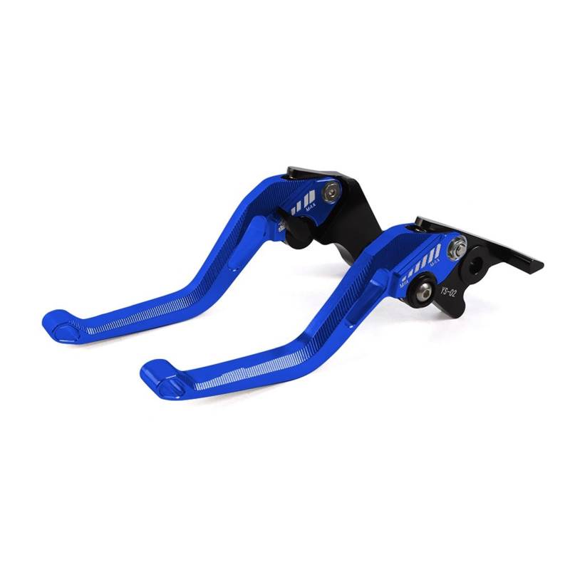 Für CBR650R Für CB650R 2019 2020 2021 2022 2023 Motorrad Klappbar Ausziehbar Bremskupplungshebel Griffhebel Motorrad Kupplung BremHebel Brems Kupplungshebel(Blue Black CB650R) von PTLYE