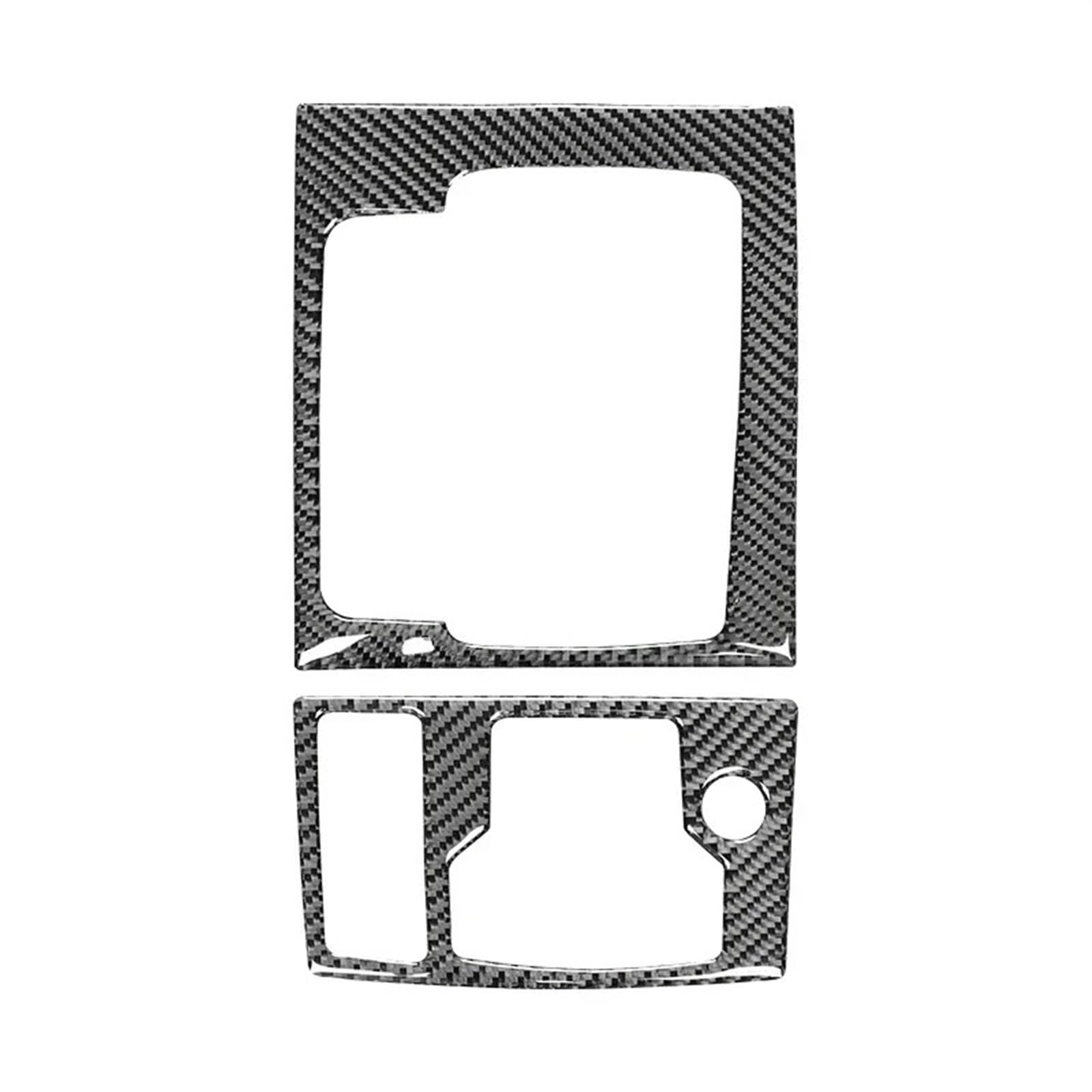 Für Mazda 3 Für Axela 2014-2019 Center Control Getriebe Panel Decor Carbon Faser Abdeckung Trim Streifen Im Rahmen Auto Innen Zubehör Auto Zentrale Abdeckung Trim Aufkleber(Left-Hand Drive) von PTLYE