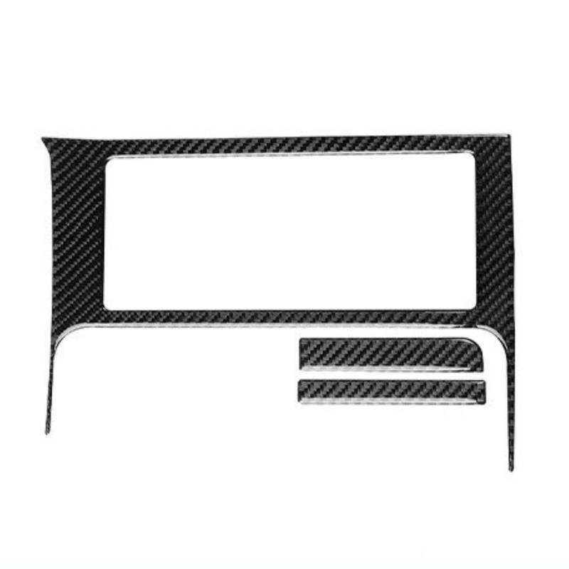 Für Suzuki Für Grand Für Vitara 2006-2013 Carbon Fiber Center Schalthebel Tasse Halter Panel Abdeckung Auto Innen Trim Zubehör Aufkleber Auto Zentrale Abdeckung Trim Aufkleber(1 Black LHD) von PTLYE