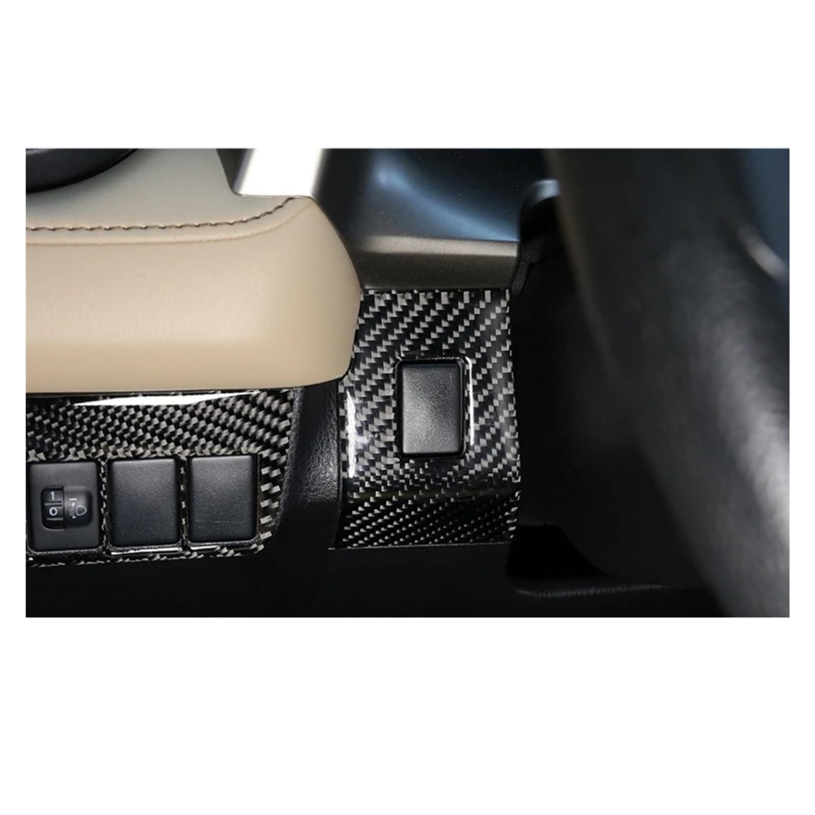 Für Toyota Für RAV4 2006-2019 Auto Styling Weichen Carbon Zentrale Steuerung Panel Innen Aufkleber Auto Modifikation Zubehör Auto Zentrale Abdeckung Trim Aufkleber(26) von PTLYE