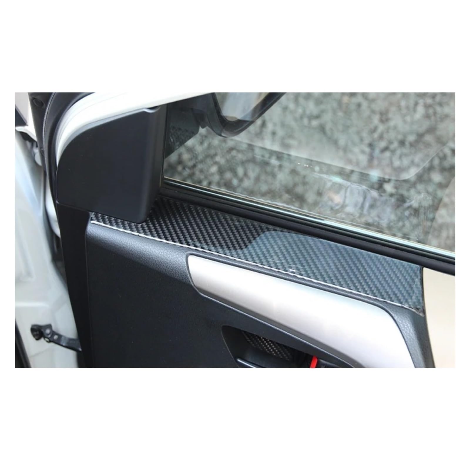 Für Toyota Für RAV4 2006-2019 Auto Styling Weichen Carbon Zentrale Steuerung Panel Innen Aufkleber Auto Modifikation Zubehör Auto Zentrale Abdeckung Trim Aufkleber(42) von PTLYE