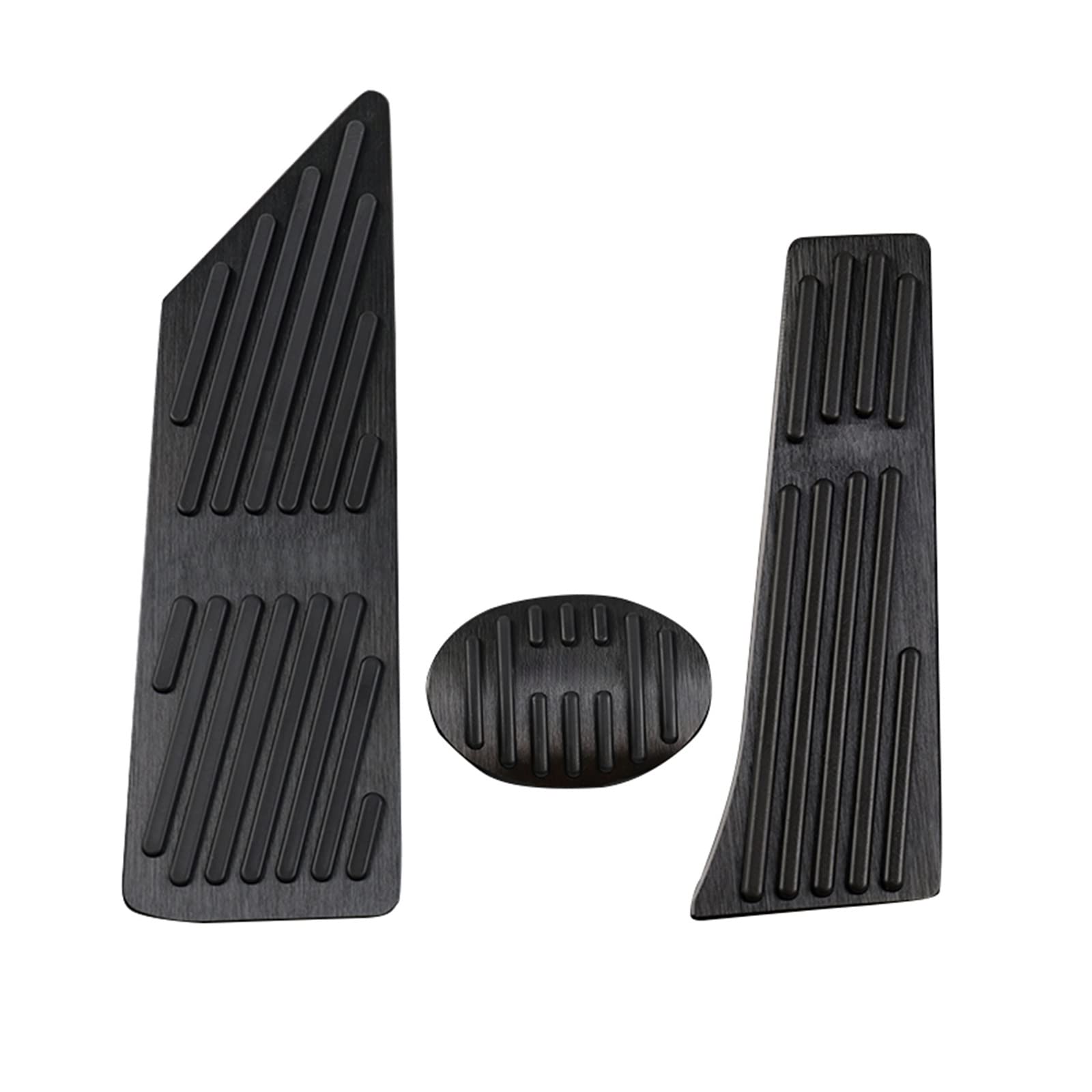 Fußstütze Pedale Für 2 Serie F44 2020 2021 2022 Auto Fuß Pedal Kraftstoff Beschleuniger Bremspedale Abdeckung Anti-Slip Pads Schutz Zubehör Bremse Pedalkappen(Rest at 3pcs Black) von PTLYE