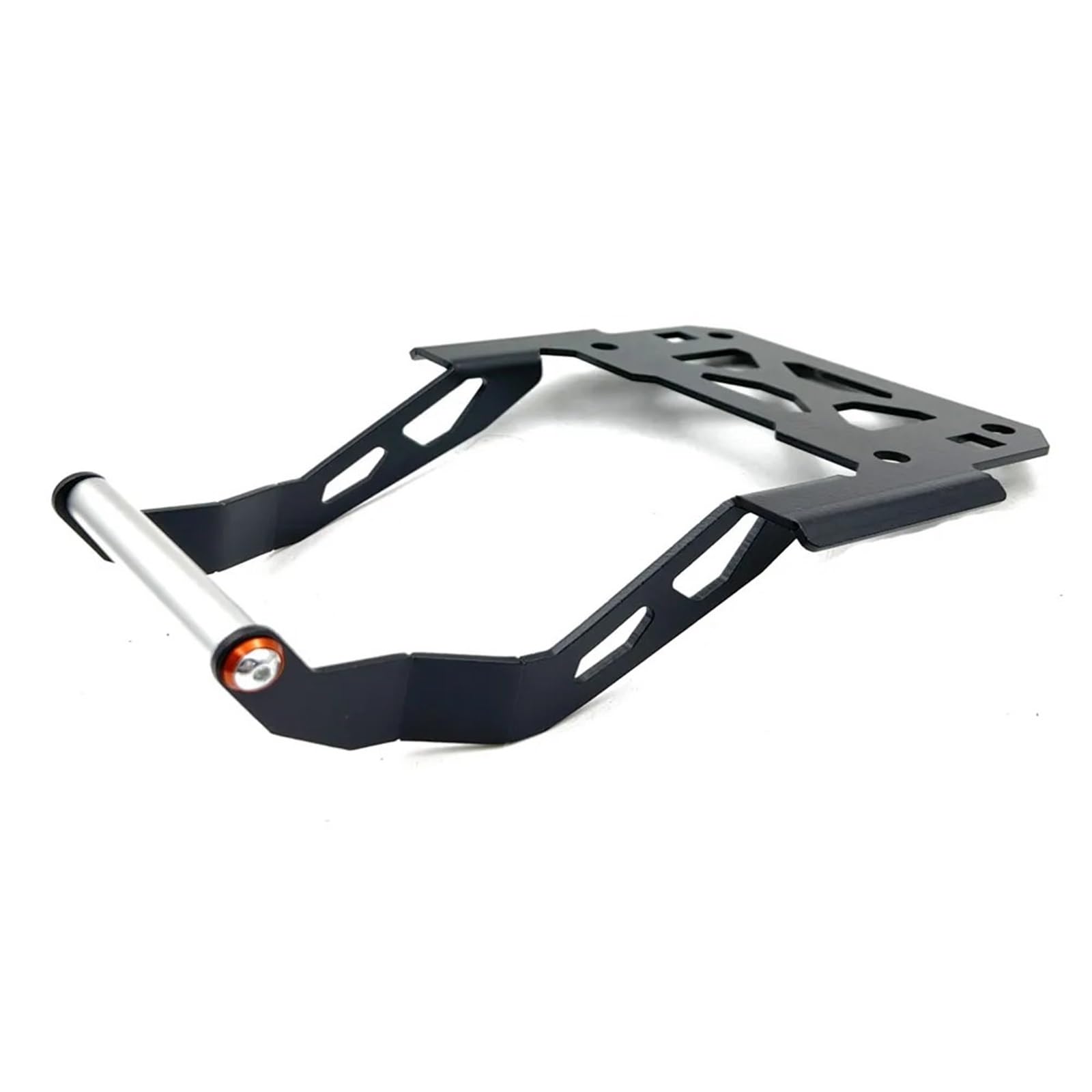 Handyhalterung Fahrrad Für F850GS 2023+ Motorrad Windschutzscheibenständer Halter Telefon Handy GPS Navigation Plattenhalterung Zubehör Handyhalter Motorrad(12mm bar Orange) von PTLYE