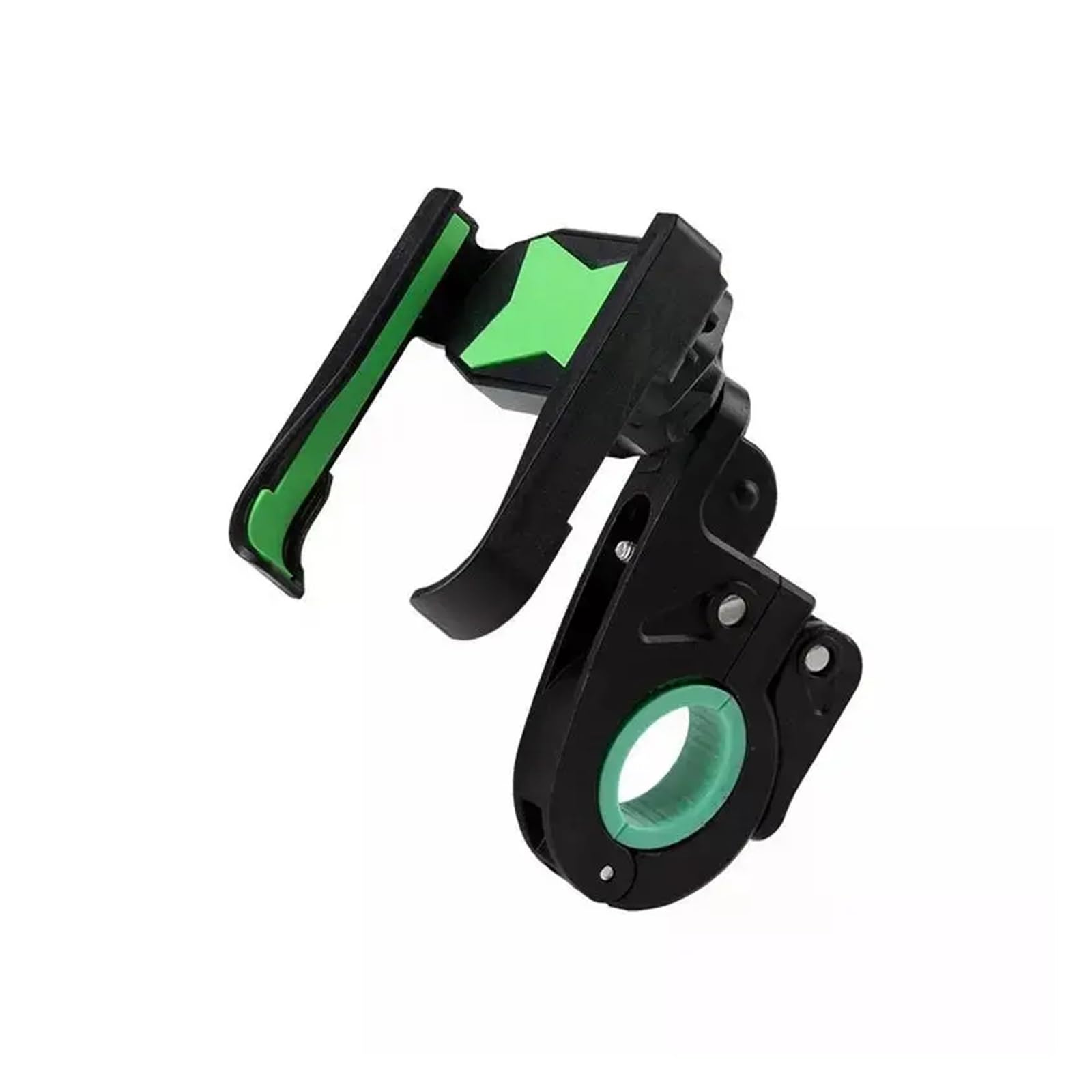 Handyhalterung Fahrrad Telefon Halter Motorrad Lenker Mobiltelefon Unterstützung 360 Rotation Straße Montieren Dekorative Zubehör Handyhalter Motorrad(Green) von PTLYE