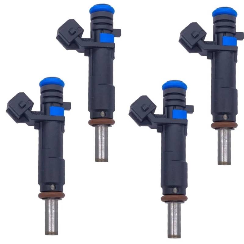 Injektor Düse Für Chevrolet Für Cruze Für Sonic 1,8 L 2011-2015 217-3433 Auto Zubehör Teile 55570284 Kraftstoff Injektoren Fit Fuel Injector(4pcs) von PTLYE