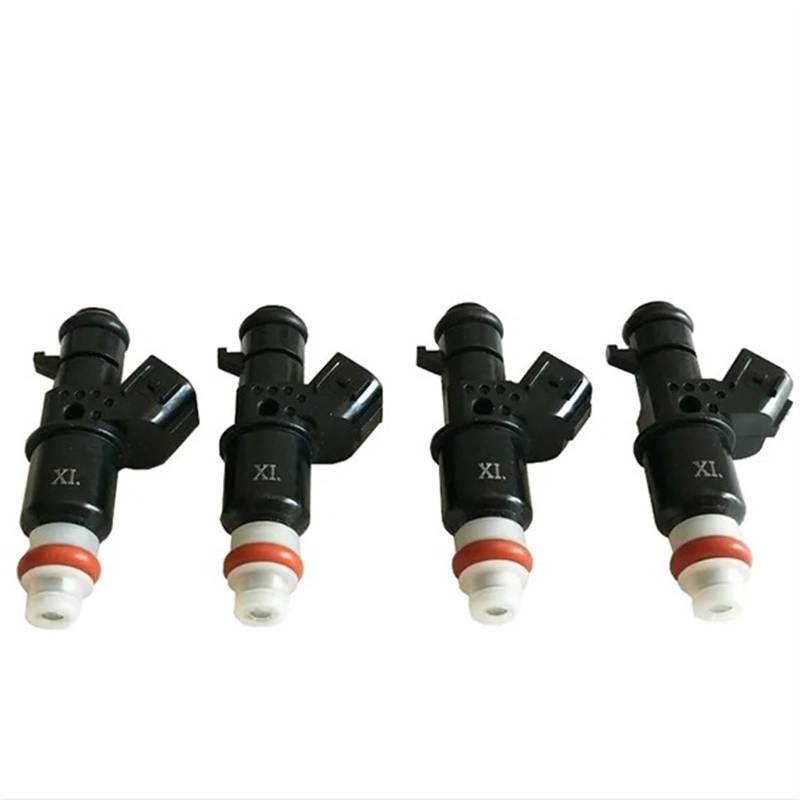 Injektor Düse Für Civic Für Fit 2009-2013 1,8 L 4-teiliges Einspritzdüsen Set 16450-RNA-A01 16450RNAA01 Fuel Injector von PTLYE