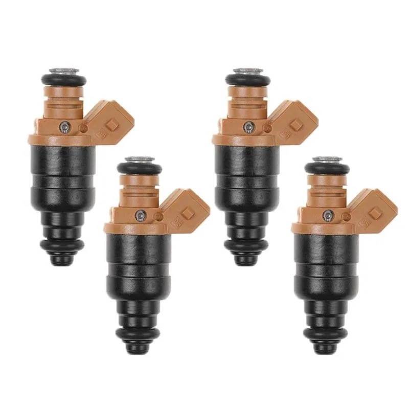 Injektor Düse Für Daewoo Für Chevrolet Für Matiz Für Spark 0.8i 1.0i 1998-2010 96518620 96620255 Kraftstoff Injektor Fuel Injector(4 pcs) von PTLYE