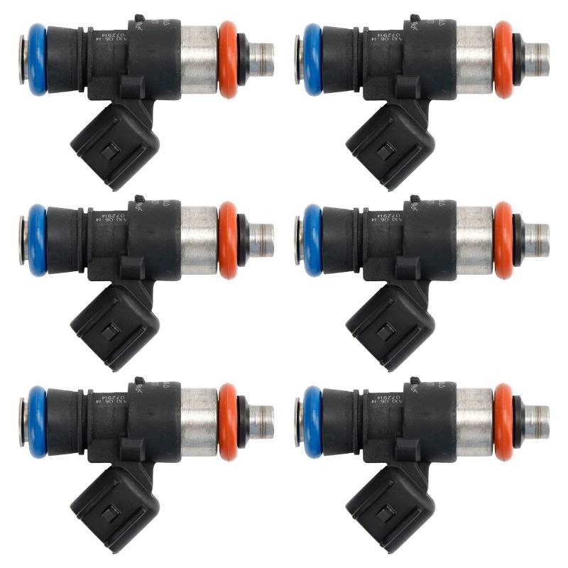 Injektor Düse Für Ford Für Explorer Für Taurus Für Edge Für Flex 3.5L 2011-2017 6PCS Kraftstoff Injektor 0280158191 Fuel Injector von PTLYE