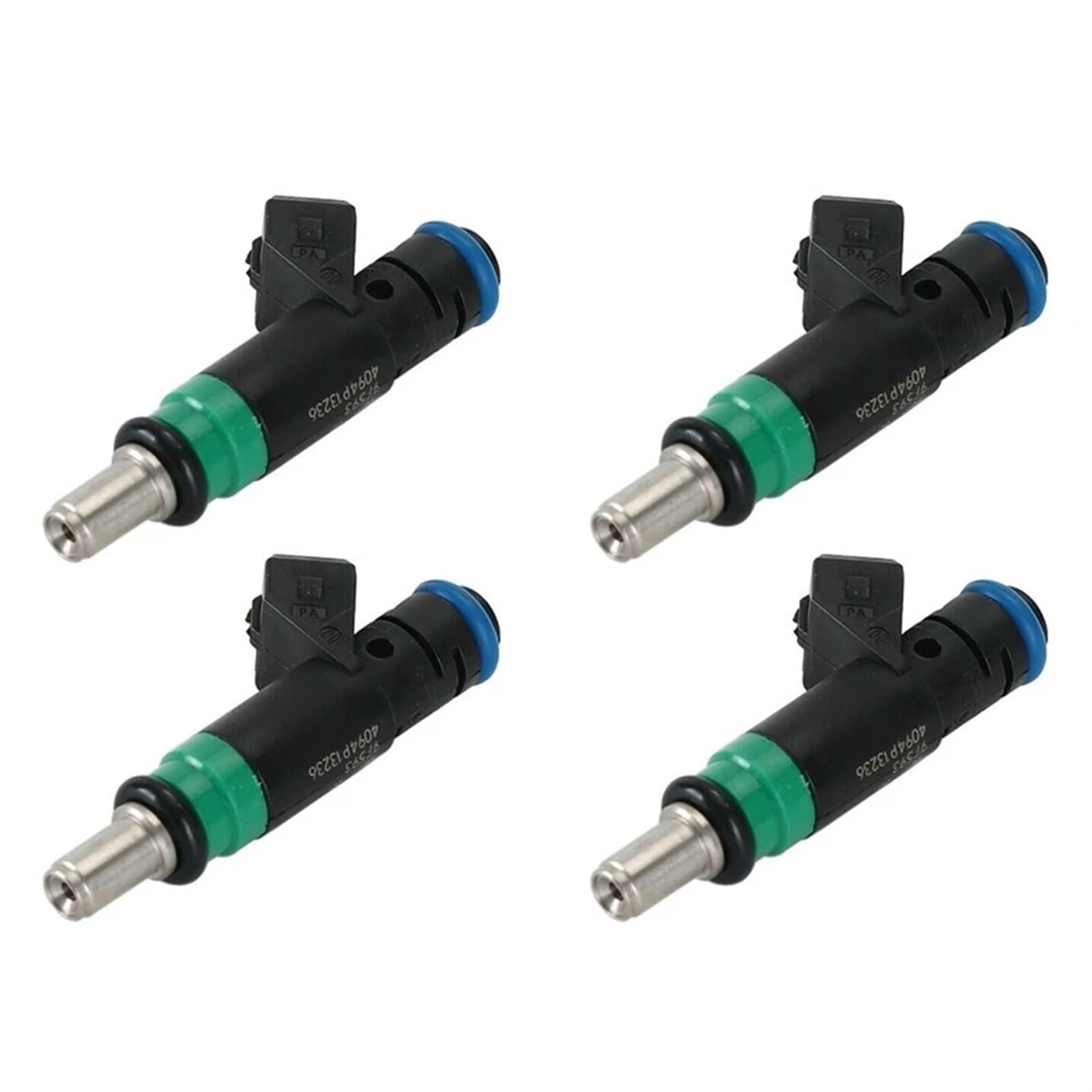 Injektor Düse Für Ford Für Fiesta V 2001-2008 Fusion 2002-2012 1,4 L 4Pcs 1429840 98MF-BB Kraftstoff Injektor Fuel Injector von PTLYE