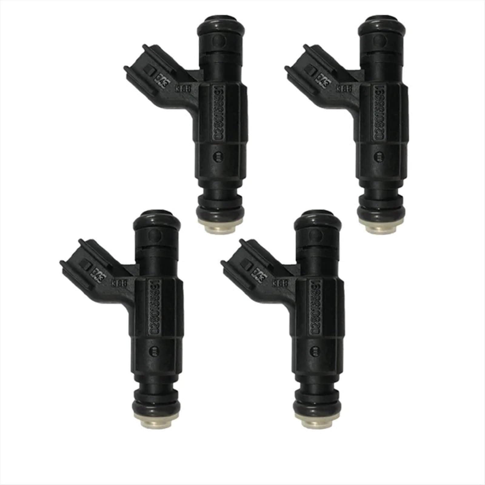 Injektor Düse Für Mini Für Cooper R50 R53 1,6 L L4 0280155991 04891192AA 2000-2006 280 155 991 Auto Teile 4 PCS Kraftstoff Injektor Fuel Injector von PTLYE