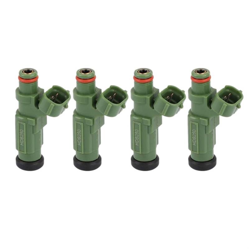 Injektor Düse Für Mitsubishi Für Lancer 2004-2007 2,0 L L4 HDB250 MN128318 4Pcs Auto Kraftstoff Injektor Kraftstoff Düse Fuel Injector von PTLYE