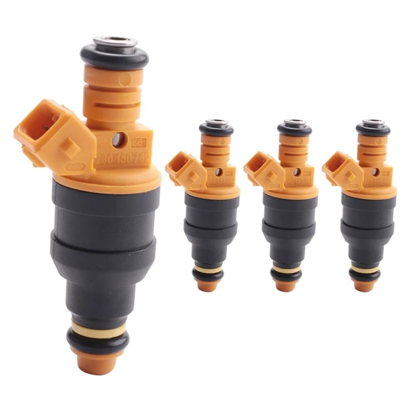 Injektor Düse Für Volvo 240 244 245 740 745 940 2.3L I4 4PCS Auto Kraftstoff Injektoren Set 0280150762 Fuel Injector von PTLYE