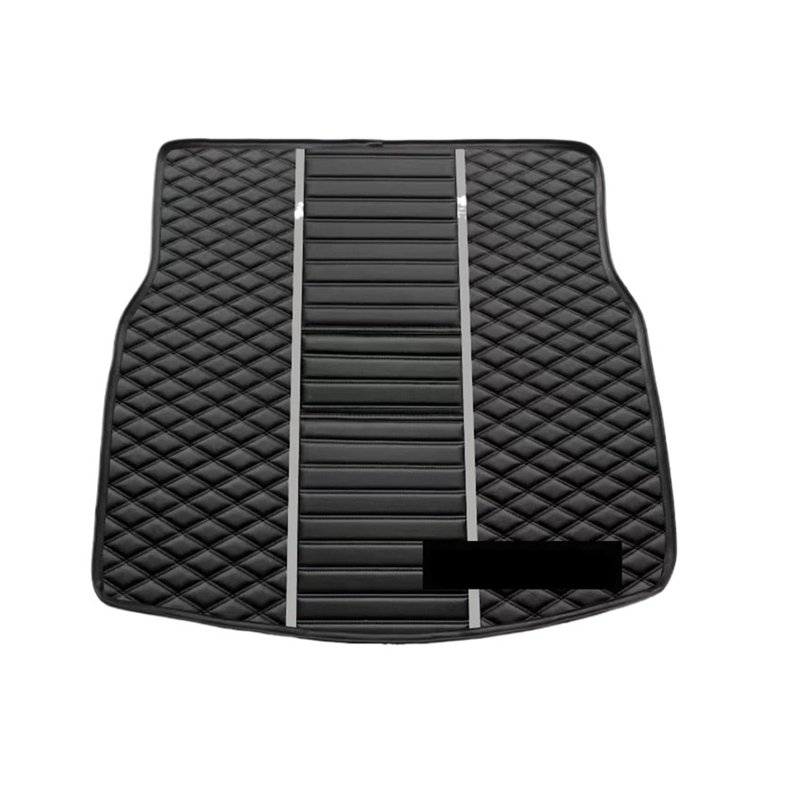 Kofferraummatten Auto Für Captur Für SUV 2014 2015 2016 2017 2018 Cargo-Liner Teppich Innen Teile Zubehör Abdeckung Kofferraum Matte Kofferraum Schutzmatten(1pc Trunk mat-12) von PTLYE