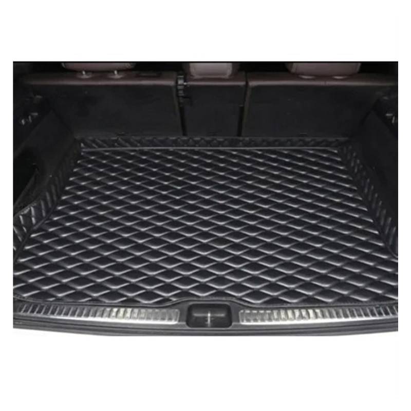 Kofferraummatten Auto Für Land Für Rover Für Range Für Rover Für Sport Für Evoque Für Entdeckung 4 Für Freelander LR2 Für Rover 75 Für Defender Auto Auto Stamm Matten Kofferraum Schutzmatten(Black) von PTLYE