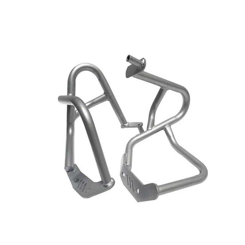 Motorrad Stoßfänger Für R1200R Für R1200 R Für R 1200R 2007-2014 Motorrad Front Motor Schutz Schutz Crash Bar Protector Motorrad Sturzbügel(Silver) von PTLYE