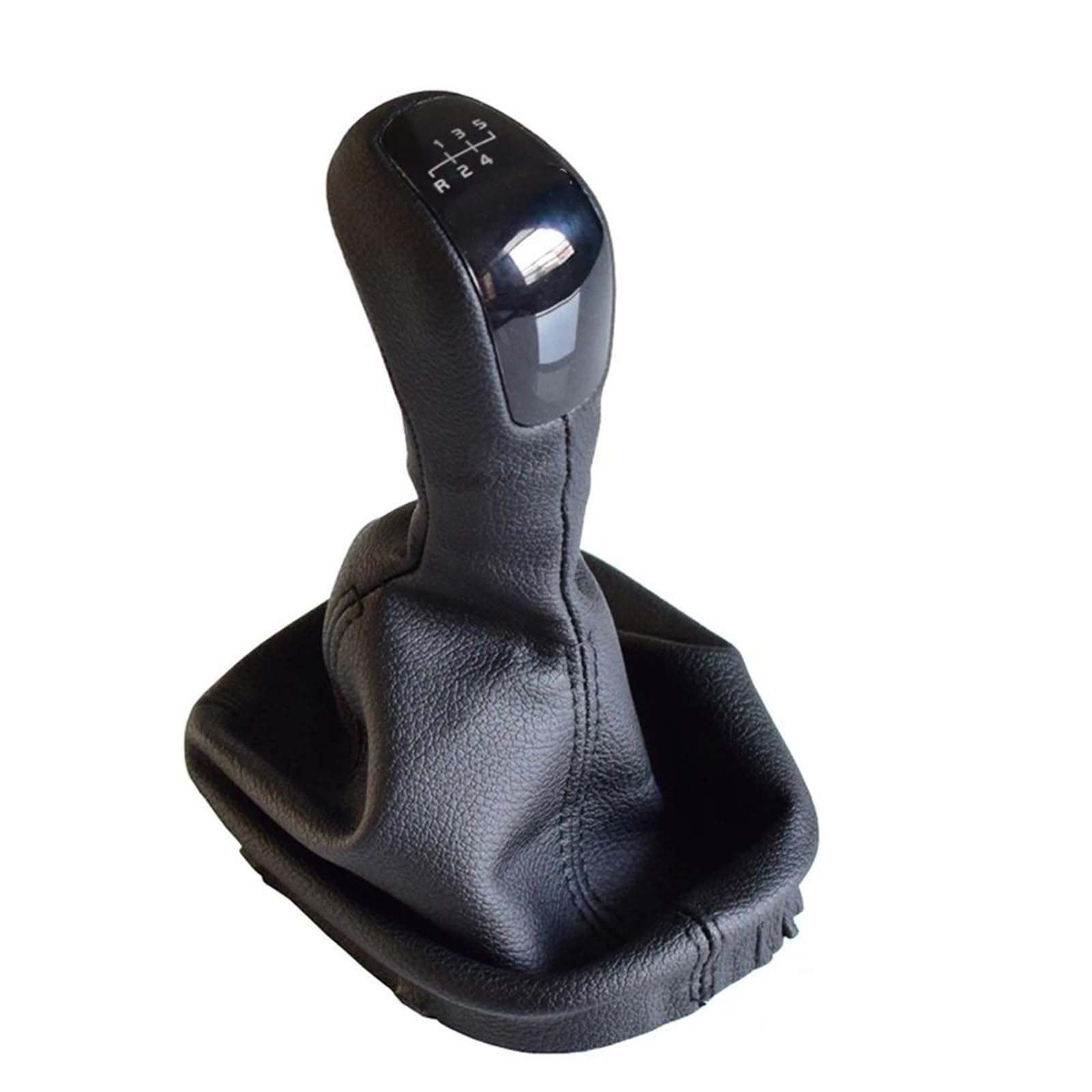 Schaltknauf Für Benz Für C-Klasse 2000-2007 W203 C 200 CDI/C 220 CDI 5/6 Gang Manueller Schaltknauf Hebelmanschette Stiefelabdeckung Gear Shift Knob(5 Speed) von PTLYE