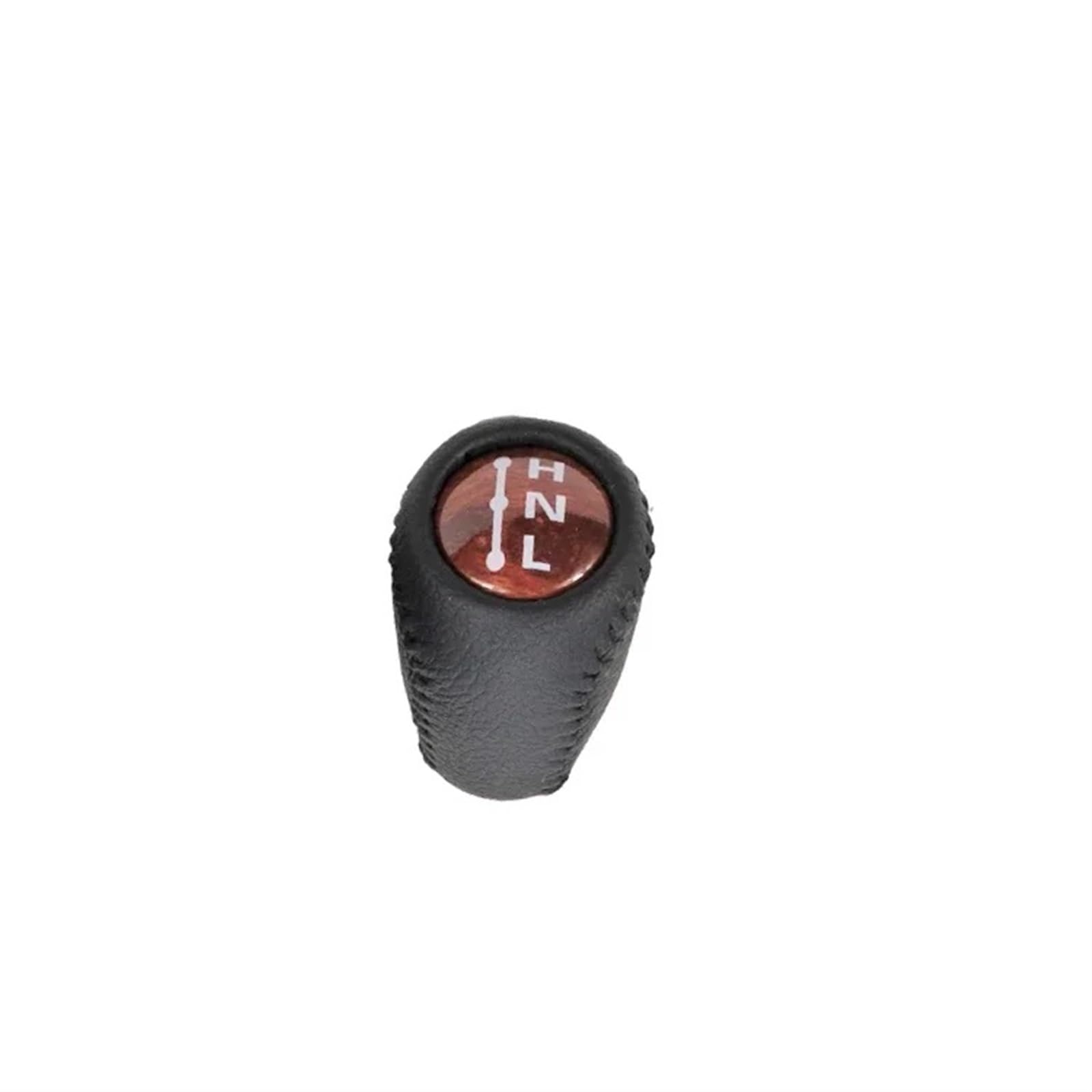 Schaltknauf Für Land Für Cruiser LC100 Für Land Für Cruiser 4,7 Automatische Getriebe Hebel Kopf 1 Pcs Gear Shift Knob(Small Dark Mahogany) von PTLYE