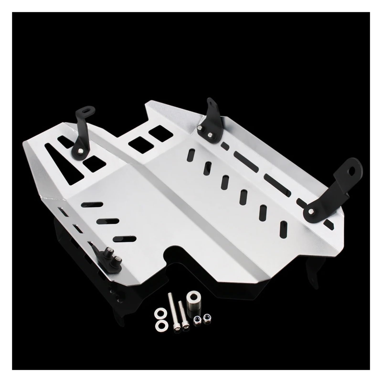 Schutzabdeckung Motorradmotoren Für CB500X Für CB500 X Für CB500 500X 2019 2020 2021 Motorrad-Motorschutzabdeckung Chassis Unterschutz Skid Plate Zubehör(Silver) von PTLYE