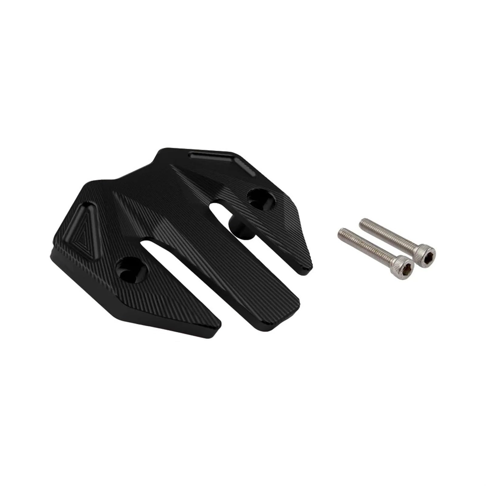 Schutzabdeckung Motorradmotoren Für PCX 125 Für PCX160 2021-2023 Motorrad-Motorabdeckung Schutzfolie Vorne Hinten Schutzabdeckungen Motorradzubehör(Front Black) von PTLYE