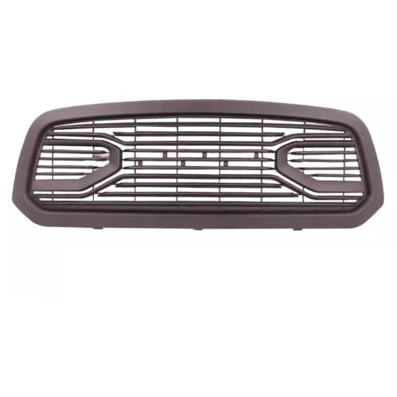 Zentralgrill Vorne Für Dodge Für RAM1500 2014-2018 Geändert Stil Net Auto Zubehör Körper Kit Vorderen Grill Mit Lampe Chrom Grill Gitter Kühler Nieren Kühlergrill(Style2) von PTLYE