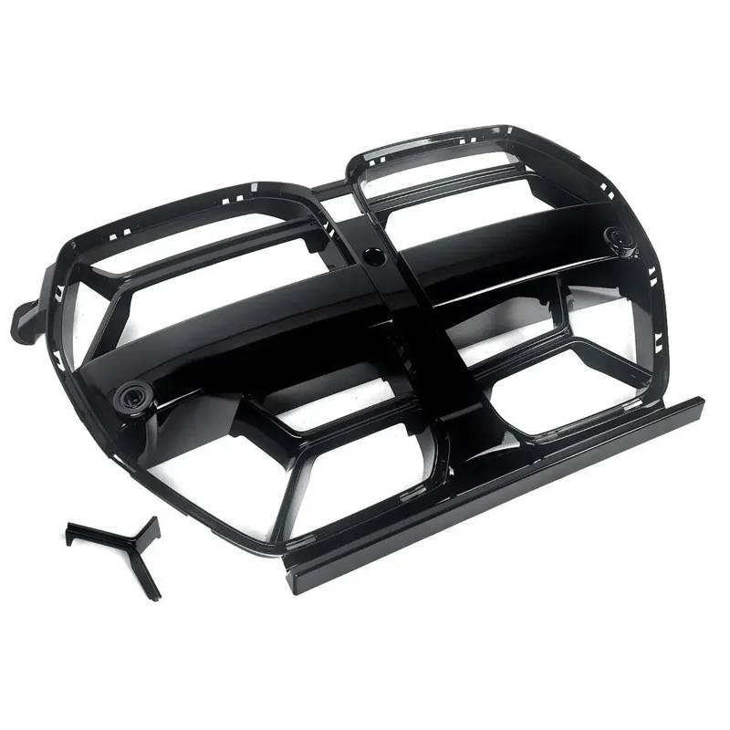 Zentralgrill Vorne Für G80 Für M3 G82 G83 Für M4 2020+ Glanz Schwarz CSL Style Front Niere Grille ABS Nieren Kühlergrill von PTLYE