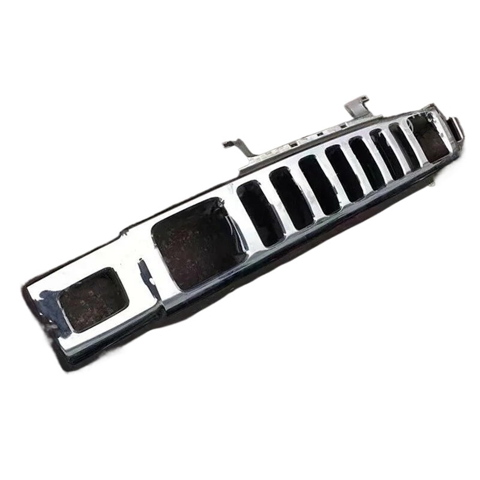 Zentralgrill Vorne Für Hummer H2 2003 2004 2005 2006 2007 2008 2009 Frontgitter Grill Mesh 1 Stücke Für ABS Verchromte Auto Teile Nieren Kühlergrill von PTLYE