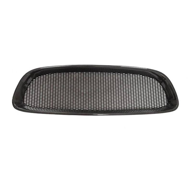 Zentralgrill Vorne Für Jaguar Für F-Type RS Für Coupe 2-Türer 2013-2016 Auto Front Grill Externe Luftauslässe Abdeckung Auto Front Stoßstange Mesh Grille Carbon Faser Nieren Kühlergrill von PTLYE