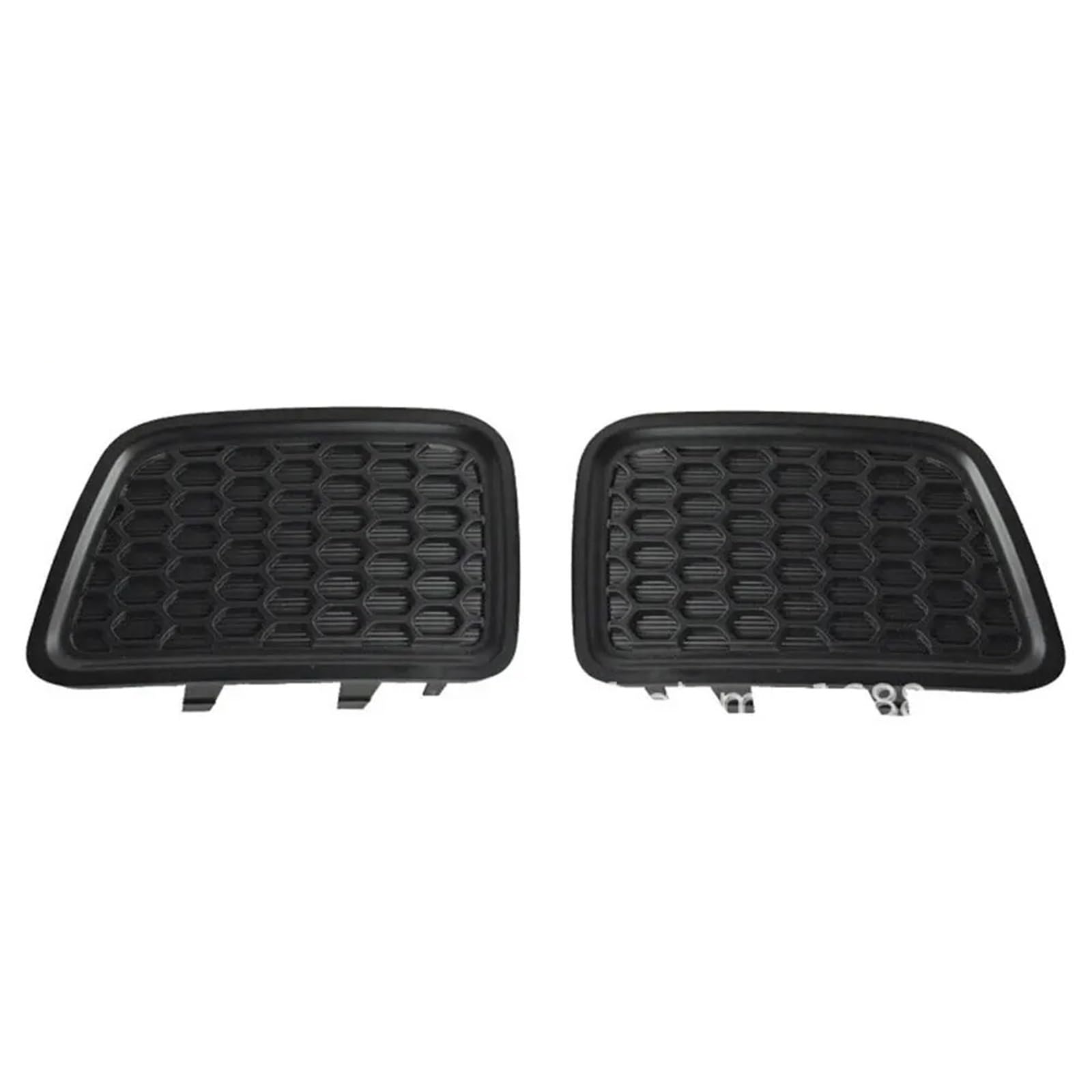 Zentralgrill Vorne Für Jeep Für Grand Für Cherokee 2014 2015 2016 Zubehör 68143099AC 68143098AC 2Pcs Auto Front Lower Grille Tow Haken Abdeckung Einsatz Lünette Nieren Kühlergrill von PTLYE