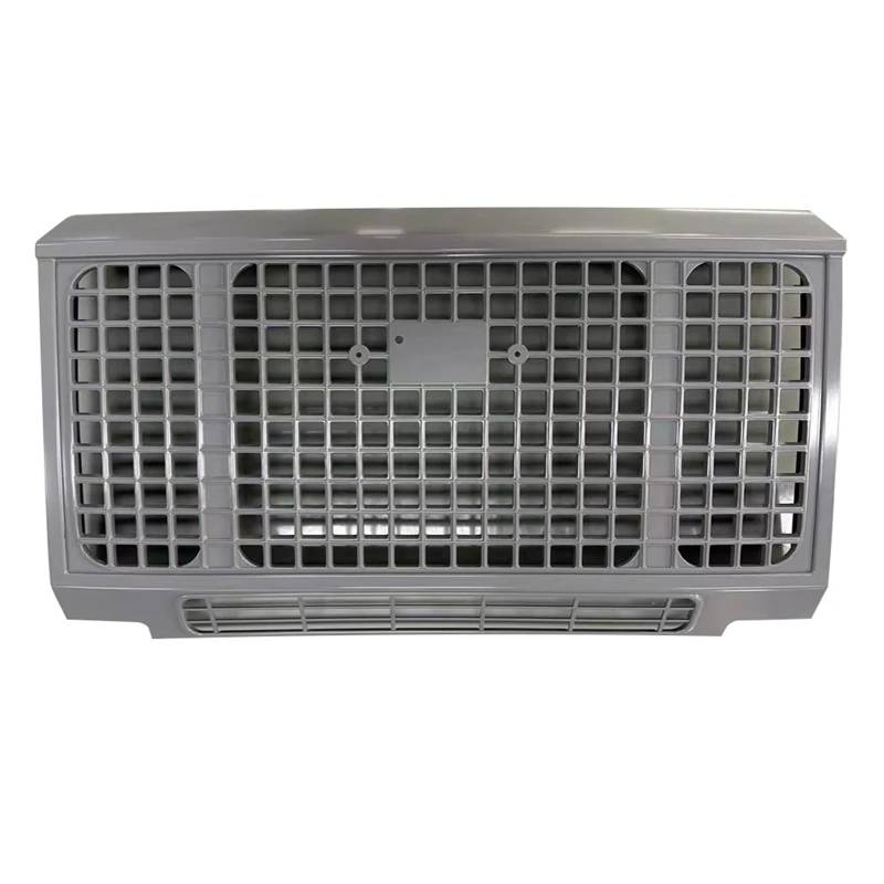 Zentralgrill Vorne Für Land Für Rover Für Defender 90 110 Auto Zubehör Upgrade Stil Grills Auto Vorderen Stoßfänger Grille Für ABS Mesh Grill Nieren Kühlergrill(Style 1 Gray) von PTLYE