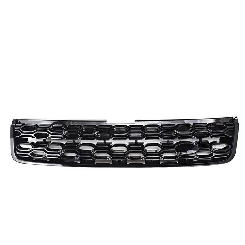 Zentralgrill Vorne Für Land Für Rover Für Entdeckung Für Sport 2020-2023 Mesh Grill Auto Zubehör Racing Grille Frontschürze Grills Nieren Kühlergrill(Black) von PTLYE