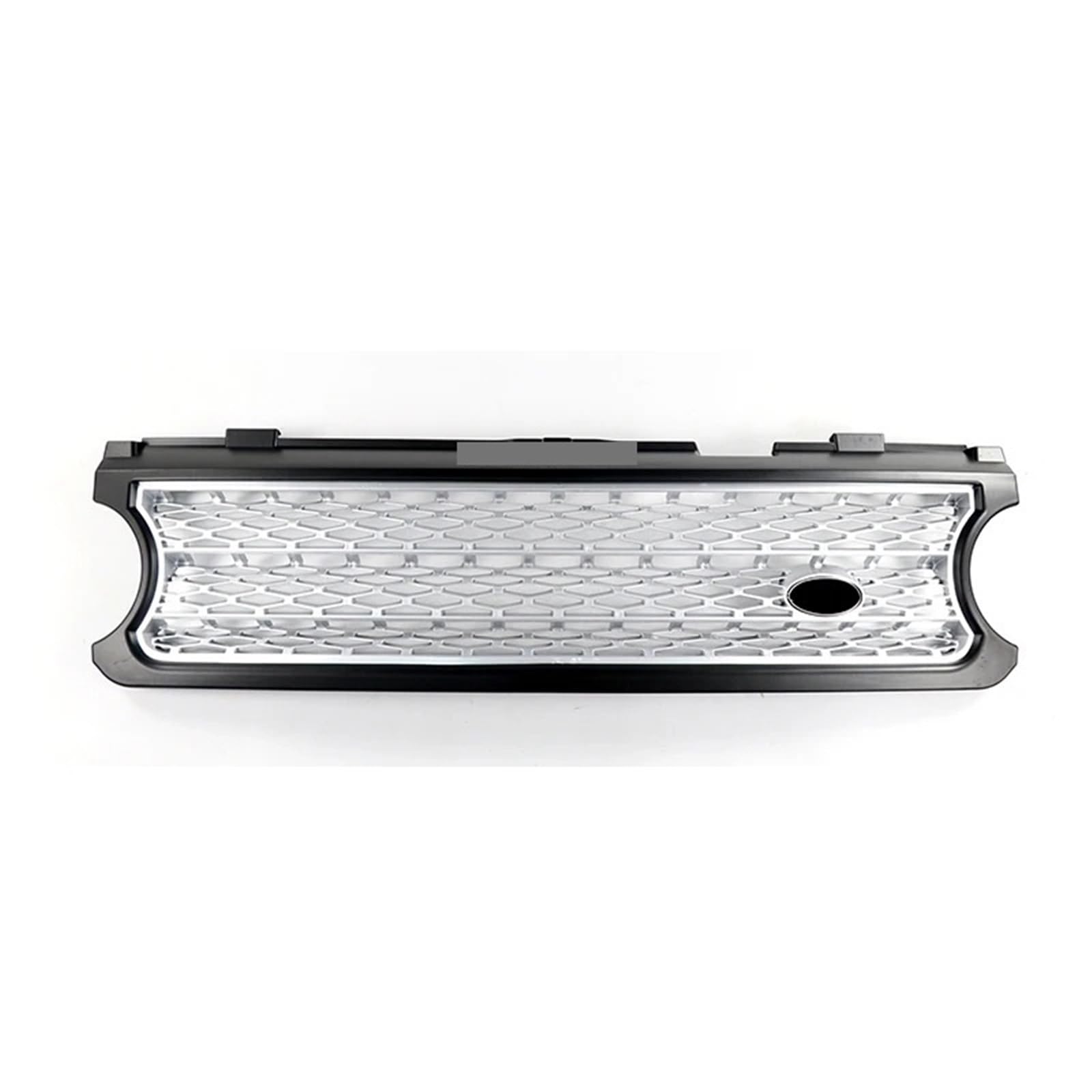 Zentralgrill Vorne Für Land Für Rover Für Range Für Rover Für Vogue 2006-2009 L322 4,2 Auto Außen Zubehör Auto Vorderen Stoßfänger Für ABS Grille Nieren Kühlergrill(Silver) von PTLYE