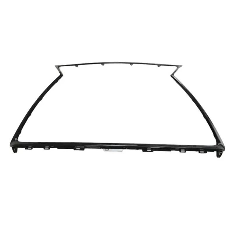 Zentralgrill Vorne Für Lexus NX200 NX300 2016-2020 Body Kit Schutz Auto Zubehör Glanz Schwarz Für TRD Typ Kühlergrills Front Stoßstangen Nieren Kühlergrill(Upper Lower Chrome) von PTLYE