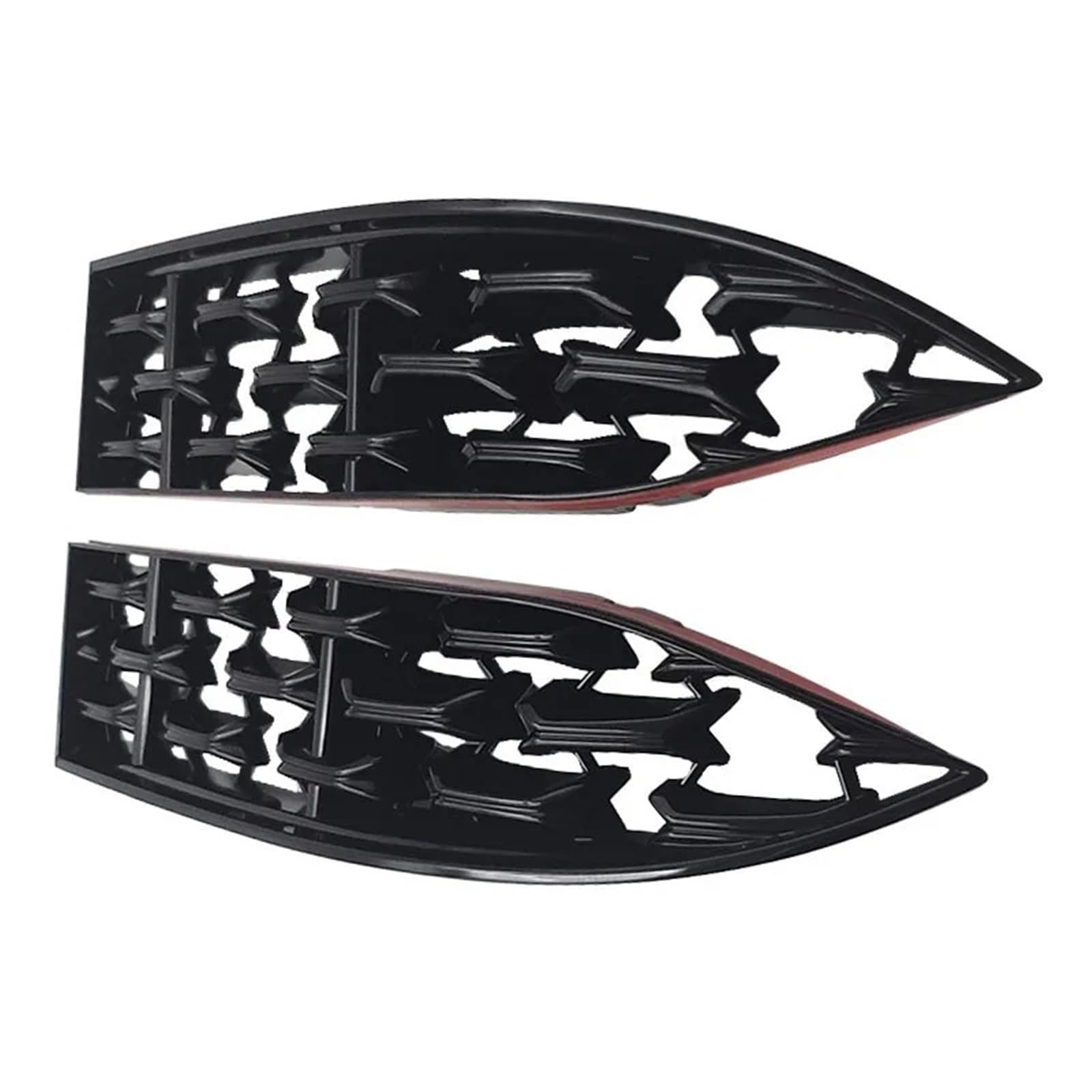 Zentralgrill Vorne Für Mazda CX5 Für CX-5 2022 Vorne Unten Mitte Net Dekoration Auto Front Lower Bumper Grill Grille Molding Abdeckung Nieren Kühlergrill(35cm Length) von PTLYE